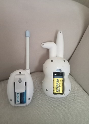 Pastel Beyaz Bebek telsizi - Görsel 3