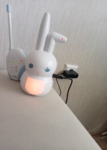 Pastel Beyaz Bebek telsizi - Görsel 2