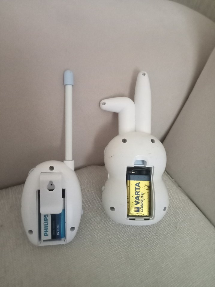 Pastel Beyaz Bebek telsizi - Görsel 3