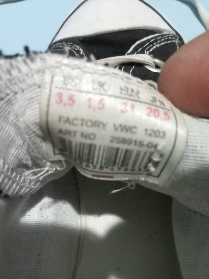 Siyah Minimalist kız çocuğu Sneakers - Görsel 2