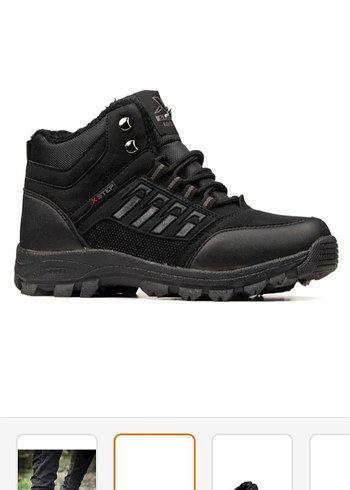 Erkek Siyah Bağcıklı Kauçuk Bot - Görsel 5