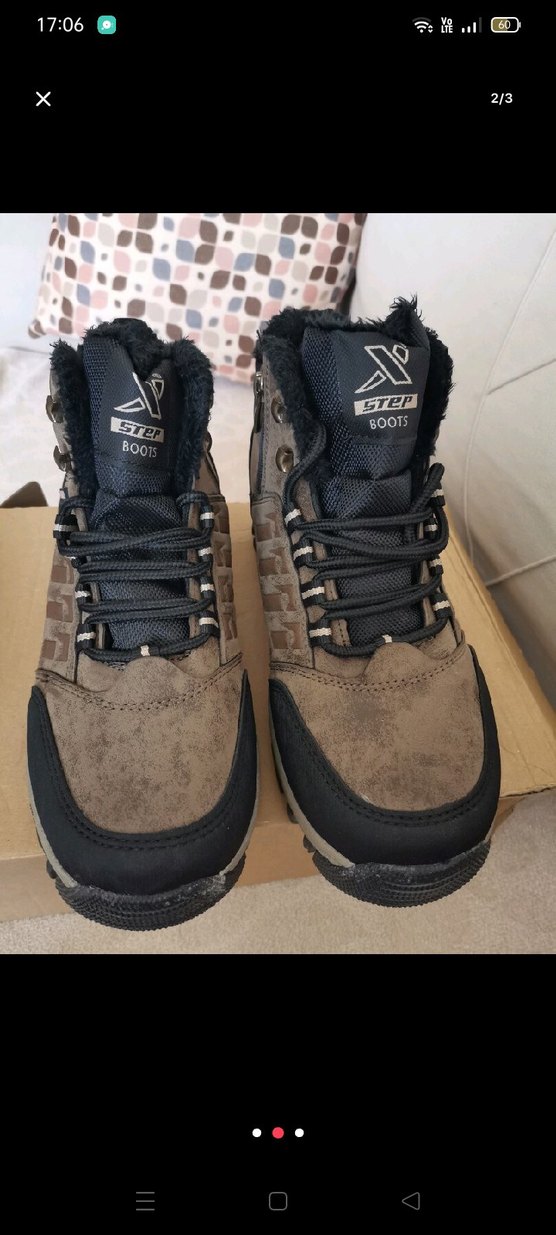 Kahverengi Bağcıklı Erkek Outdoor Bot - Görsel 5