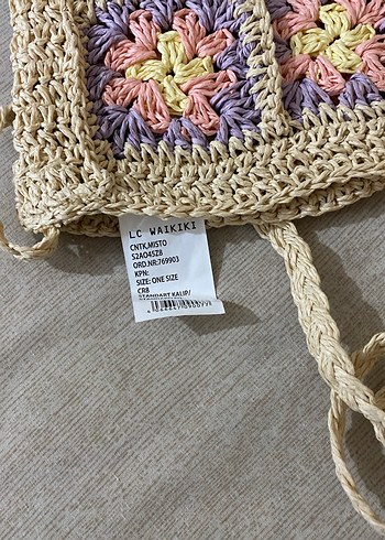 Nakışlı Örgü Bohem Kadın Çanta - Görsel 2