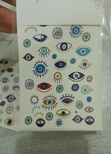 Nazar tırnak dövmesi  - Görsel 2