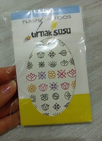 Lotus yoga tırnak dövmesi - Görsel 2