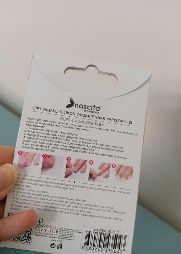 Takma tırnak bandi - Görsel 2