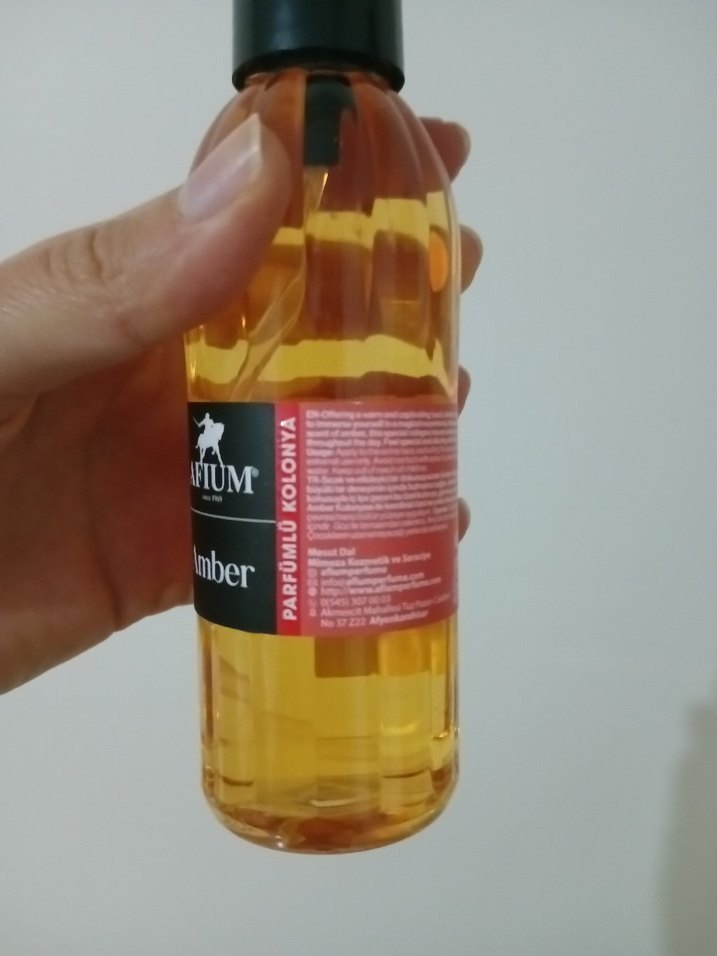 Afium Amber Kadın Kolonyası - Görsel 4