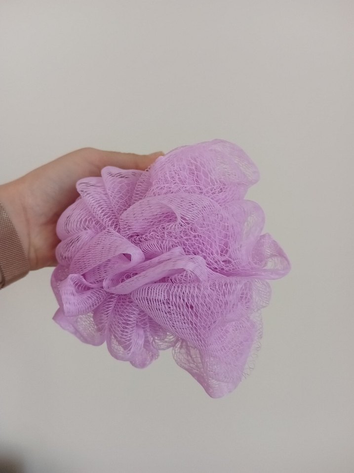 Pastel Mor Duş Süngeri - Görsel 2