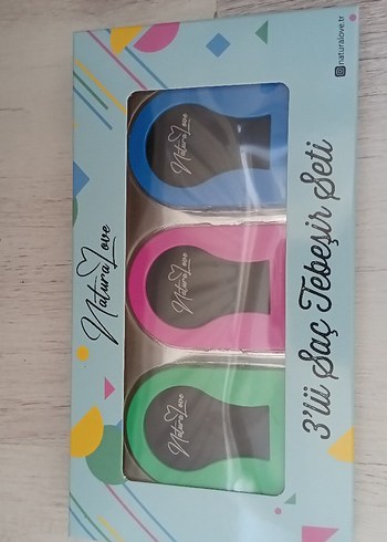 3'lü Renkli Saç Tebeşiri - Görsel 2