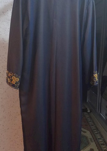 Nakışlı Uzun Kollu Kadın Elbise - Görsel 4