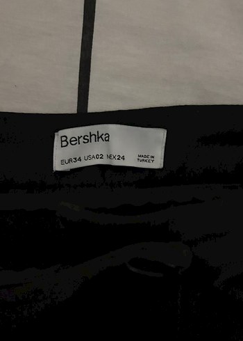 Siyah uzun Kadın Kumaş Pantolon - Görsel 2