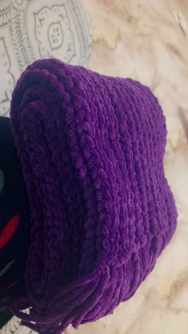 Mor Çocuk Battaniyesi, Yumuşak Dokulu - Görsel 2