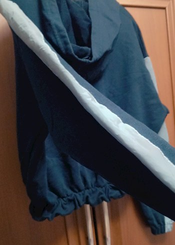 Kapüşonlu siyah Salaş Sweatshirt - Görsel 2