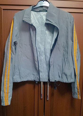 Gri Spor Kadın Ceket - Görsel 2