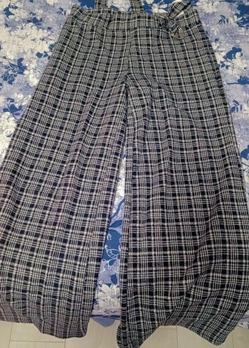 Gri Pilili Kadın Kışlık Pantolon - Görsel 2