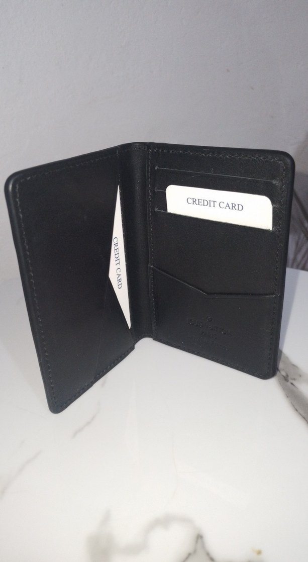 Siyah Minimalist Erkek Cüzdanı - Görsel 2