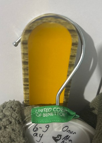 Erkek Çocuk yeşil Kürklü Kapüşonlu Mont - Görsel 2