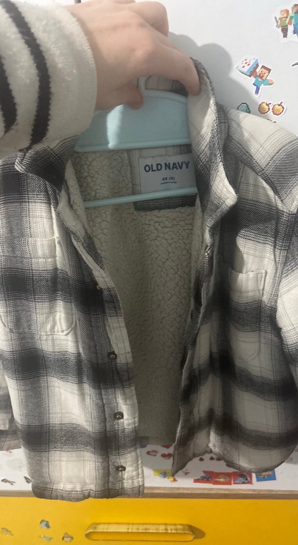 Gri Pamuklu Düğmeli erkek çocuk mont gömlek - Görsel 3