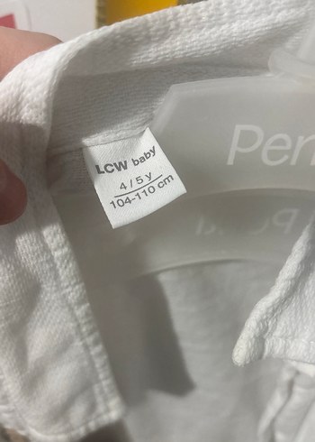 Erkek Bebek Beyaz Keten Gömlek - Görsel 2