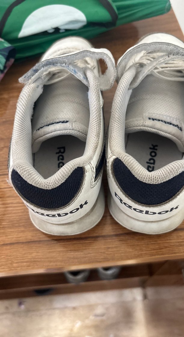Erkek Çocuk Beyaz Sneaker Velcro Bantlı - Görsel 2