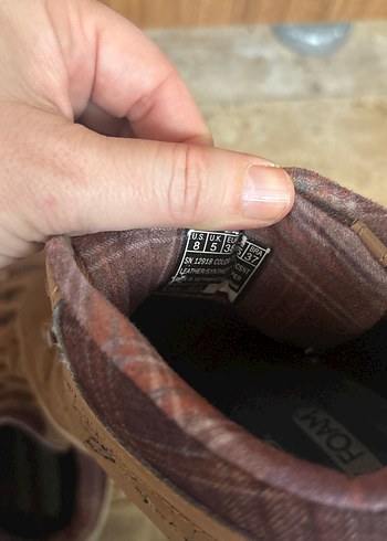 Kahverengi Süet Bağcıklı Kadın Spor Ayakkabı - Görsel 3