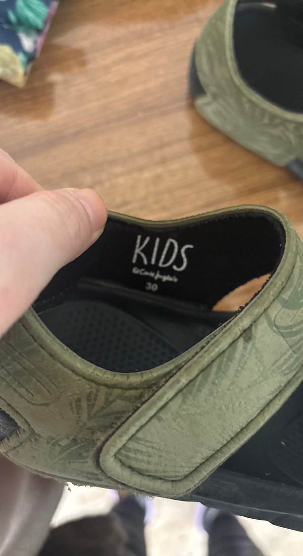 Yeşil Erkek Çocuk sandalet - Görsel 3