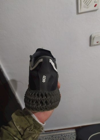 Adidas 43 Gri Erkek Spor Koşu Ayakkabısı - Görsel 4