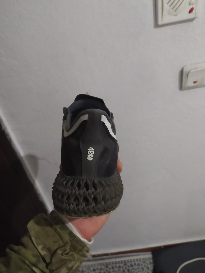 Adidas 43 Gri Erkek Spor Koşu Ayakkabısı - Görsel 4