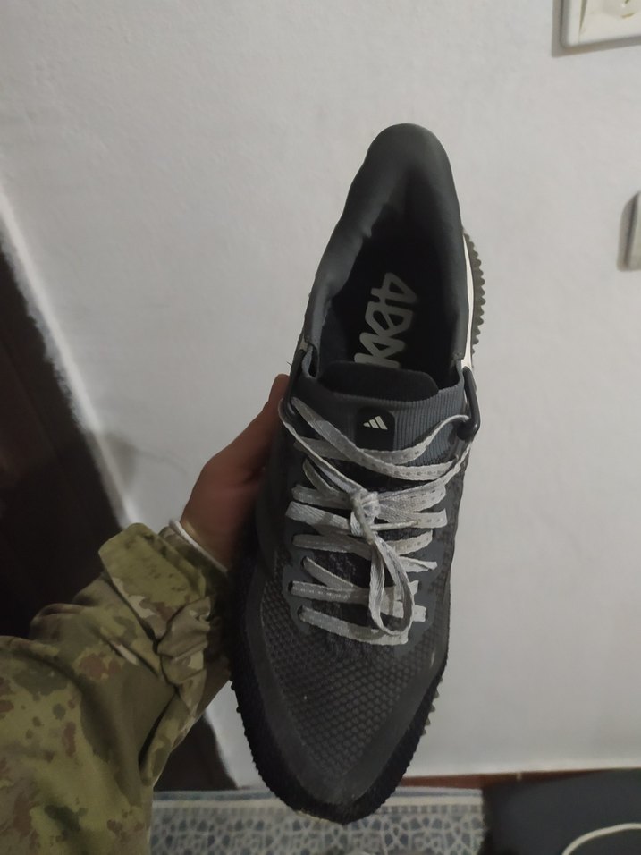 Adidas 43 Gri Erkek Spor Koşu Ayakkabısı - Görsel 2