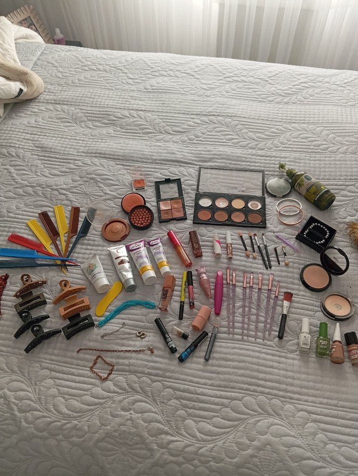 Kahverengi Tonlarda Makyaj Ürünleri Seti - Görsel 5