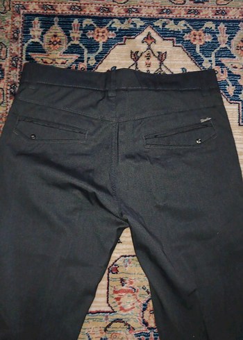 Siyah Kemerli Erkek Pantolon - Görsel 3