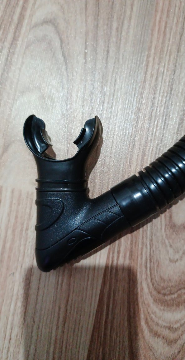 Siyah Yılan Desenli Spor Dalış Maskesi - Görsel 4