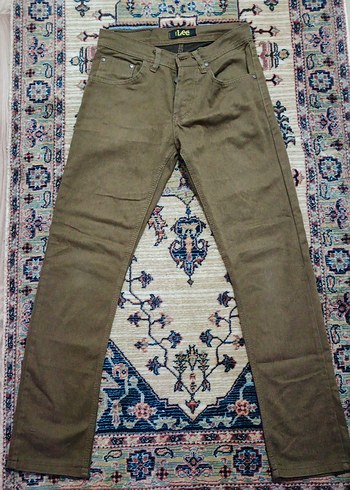 Kahverengi Erkek Kemerli Spor Pantolon - Görsel 2