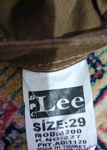 Kahverengi Erkek Kemerli Spor Pantolon - Görsel 4