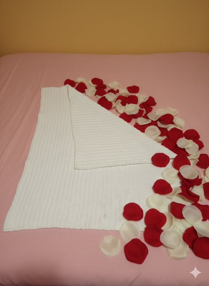 Beyaz Düz Pamuklu Havlu - Görsel 2