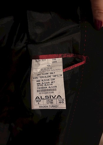 Erkek Siyah Düğmeli Ceket - Görsel 3