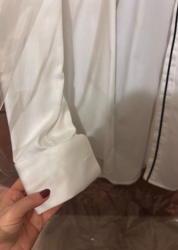 Saykı Beyaz Erkek Gömlek - Görsel 3