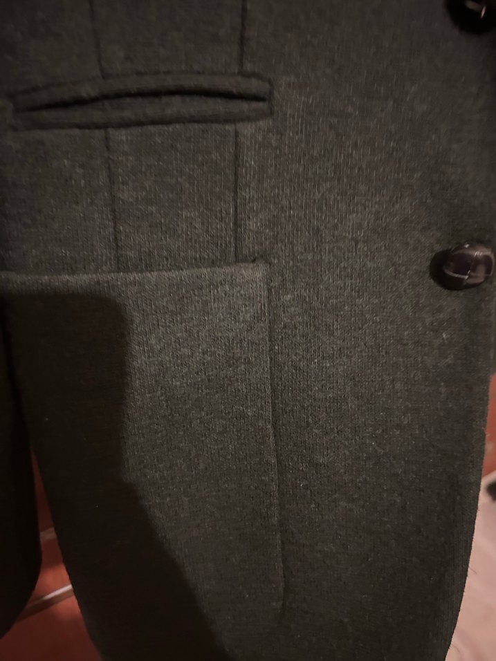 Tessuti di Sondrio Gri Erkek Düğmeli Ceket - Görsel 2