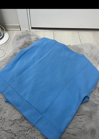 Mavi Kadın Sweatshirt Uzun Kollu Normal Kesim - Görsel 3