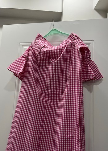 Pembe Fırfırlı Kız Elbisesi - Görsel 4