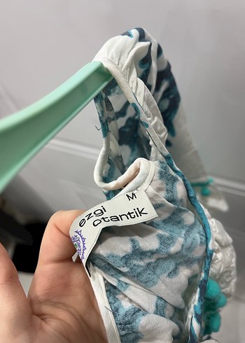 Dantel Detaylı Bohem Kadın Mini Elbise - Görsel 3