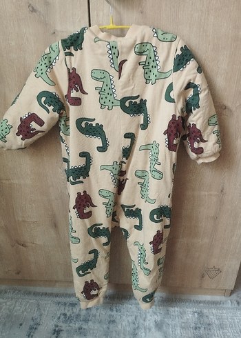 Renkli Desenli Bebek Erkek Tulum - Görsel 3