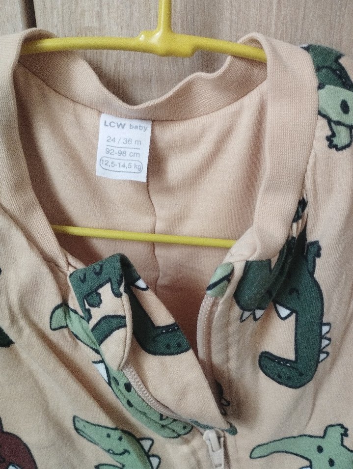 Renkli Desenli Bebek Erkek Tulum - Görsel 2