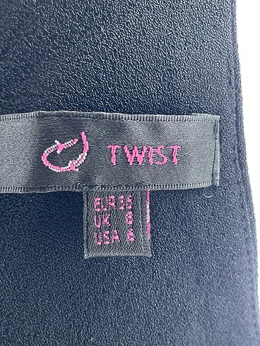 36 Beden siyah Renk Twist Uzun Tulum .
