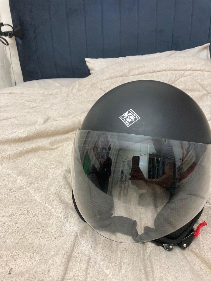 XL TUCANO URBANO CHOPPER MOTO KASK - Görsel 4