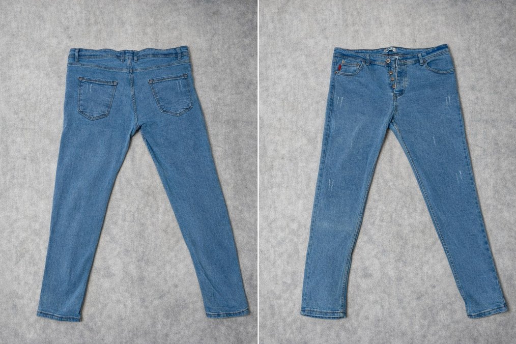 36 BEDEN ERKEK KOT PANTOLON - Görsel 3