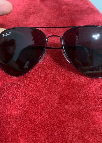 Siyah Parlak Ray-Ban Polarize Aviator RB3026 - Görsel 2