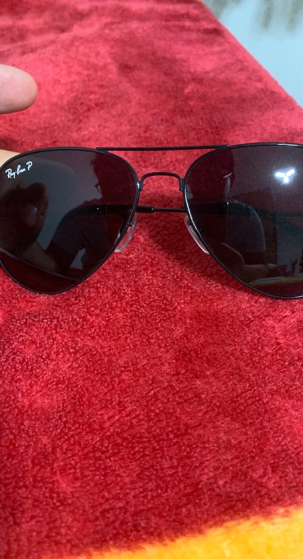 Siyah Parlak Ray-Ban Polarize Aviator RB3026 - Görsel 2