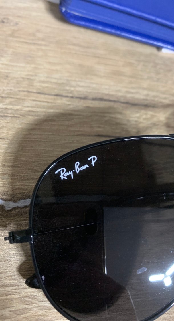 Siyah Parlak Ray-Ban Polarize Aviator RB3026 - Görsel 5
