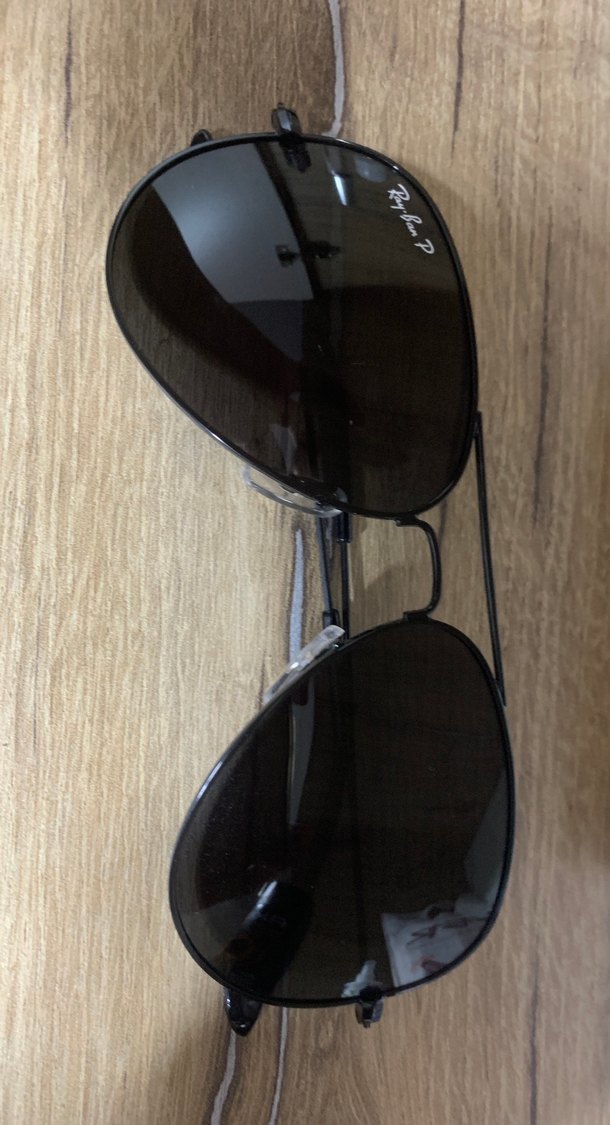 Siyah Parlak Ray-Ban Polarize Aviator RB3026 - Görsel 4